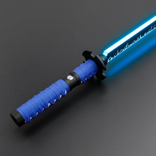 Katana With Manda Flat Blade
