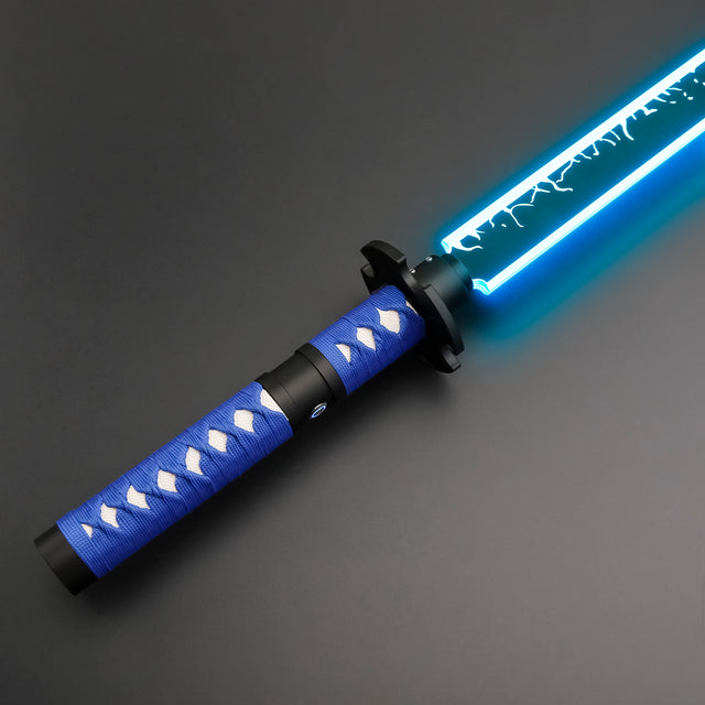 Katana With Manda Flat Blade