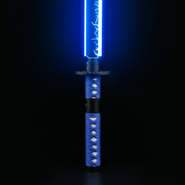 Katana With Manda Flat Blade