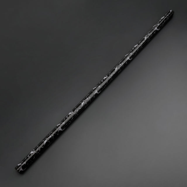 Lame de lave noire