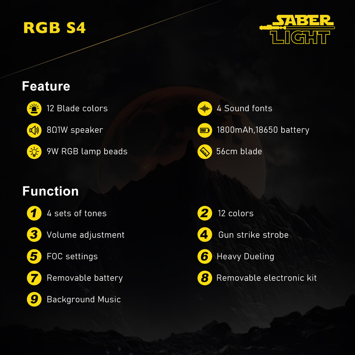 Saberlight® Duelist Lightsaber (BUY 1 GET 1 FREE)