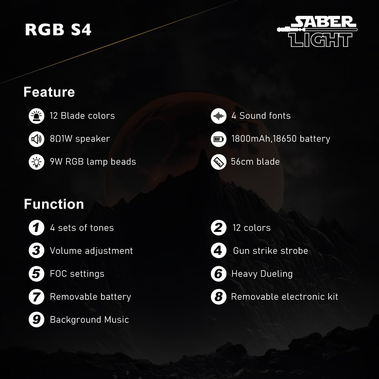 Saberlight® Duelist Lightsaber (BUY 1 GET 1 FREE)