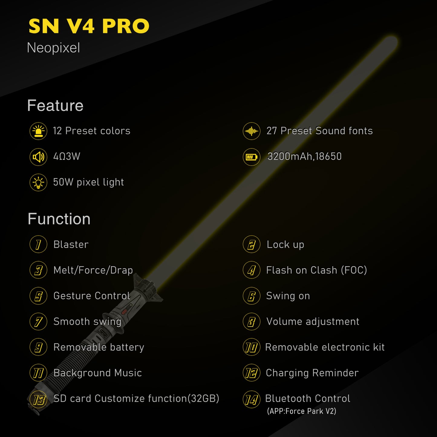 Invader Duelist Lightsaber (BUY 1 GET 1 FREE)