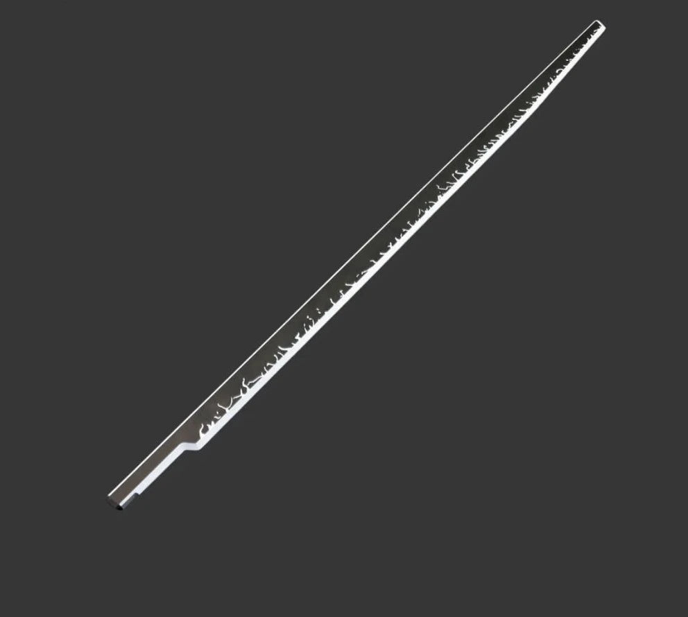 Lame de sabre noir