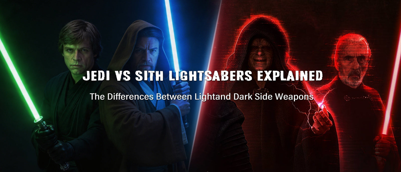 Jedi vs Sith Lightsabers Explained