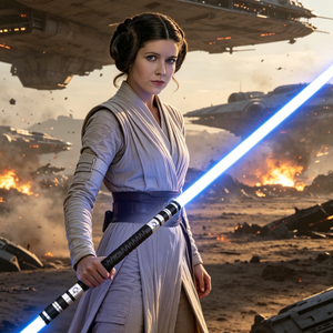 Sabre laser de duelliste Saberlight® (1 ACHETÉ = 1 OFFERT)