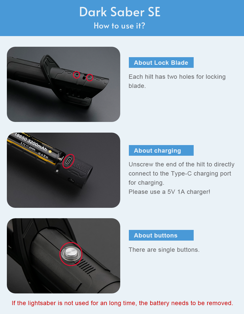 Darksaber SE With Flat Blade