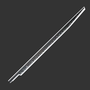 Flat Replacement Lightsaber Blade