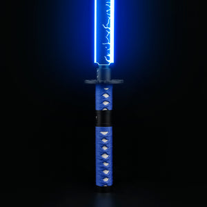 Katana With Manda Flat Blade