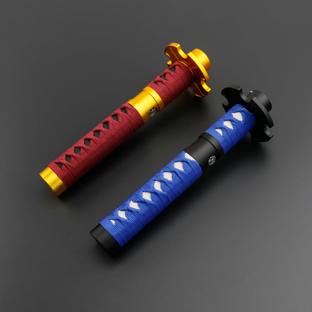 Katana With Manda Flat Blade