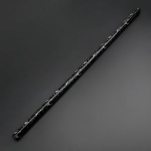 Lame de lave noire