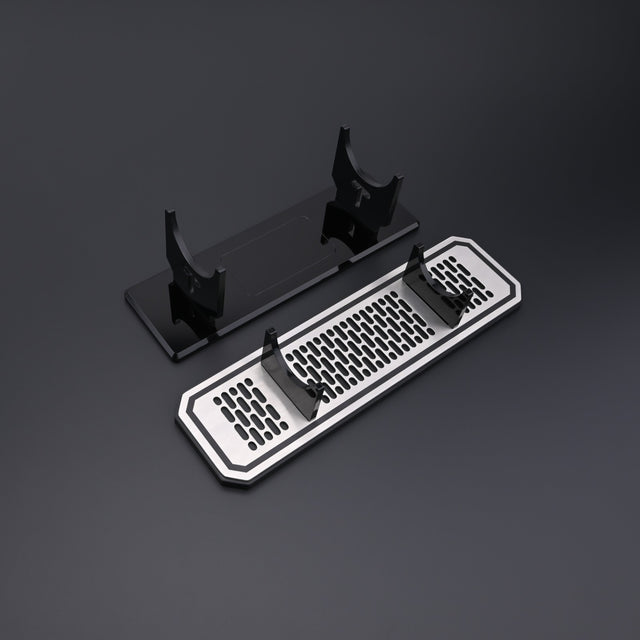 Display Stand With Nameplate