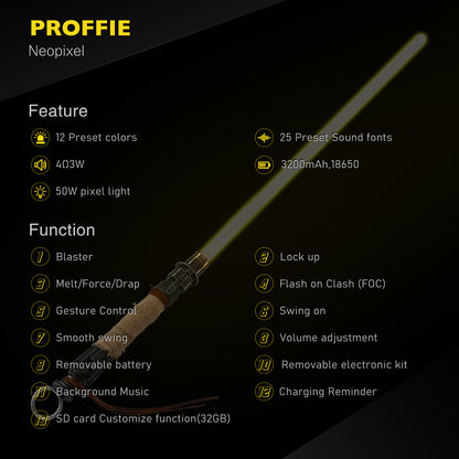 Anakin EP3 (Crystal) Lightsaber