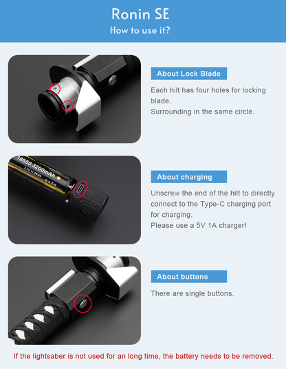 Ronin SE mit flacher Klinge